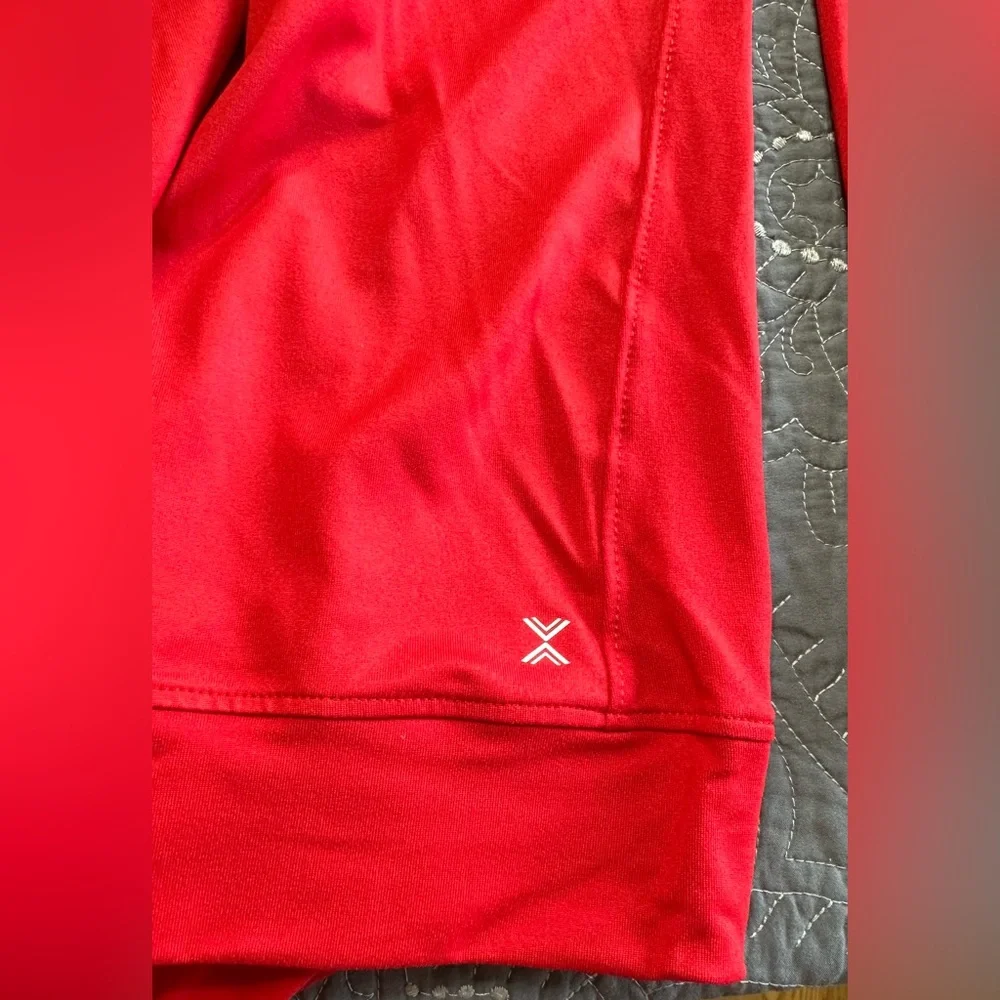 Xersion Boys Cabaret Red Quick-Dri Pop Over Hoodie NWT Size XL 18-20